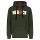 Hero sweater met kap Donker Kaki