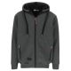 Otis sweater met kap Donker Heather Grijs