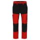 Hector broek Rood/Zwart
