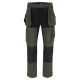 Spector broek Donker kaki/Zwart