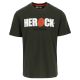 Eni T-shirt korte mouwen Donker Kaki