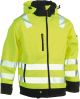 Gregor High Viz softshell jas Geel/Navy
