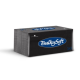 Bulkysoft 2-Laags Zwarte Servetten 33 x 33 cm, 1/8 Vouw, Doos van 2000 Stuks 