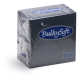Bulkysoft 3-Laags Zwarte Servetten 40 x 40 cm, 1/4 Vouw, Doos van 1000 Stuks 