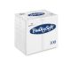 Bulkysoft Servetten 40x40cm 1/8 boekvouw WIT ds. 20x100st. ( 2000st.)