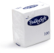 Bulkysoft 2-Laags Witte Servetten 33 x 33 cm, 1/4 Vouw, Doos van 2000 Stuks 