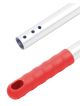 Steel aluminium Rood Ø 23.5mm 140cm 3 gaten 