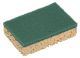 Sponrex 74 schuurpsons Geel/ Groen pak a 1x10stuks