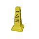 SYR Waarschuwingsbord Pyramide (klein)