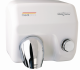 Mediclinics Handendroger wit drukknop 