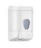 Elive line 2, handzeep dispenser wit. inhoud 500ml. WIT