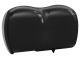 Elive line 2, Duo mini jumbo toiletrolhouder Zwart
