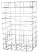 MediQo-line Afvalkorf alu-look 60 liter - artikel 3821