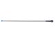 Ivo Giotto Aluminium steel met schroefdraad 145cm 23mm, handvat ORANJE 