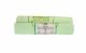 Bio afvalzakken Happy Sack 93,5x115cm T18 Wit/groen (120 lt.) ds. 15 rol a 10 zakken