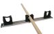 Toolflex wandstrip met klemmen zwart 90 cm 3x ø 20/30 mm