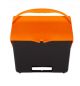 OrangeBrush Gesloten stofblik met beugelgreep capaciteit 7 liter
