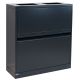 BICA 880 AFVALSTATION OPEN 80 LTR ZWART
