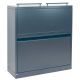 BICA 881 AFVALSTATION MET DEKSEL 80 LTR ANTRACIET