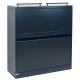 BICA 881 AFVALSTATION MET DEKSEL 80 LTR ZWART
