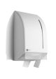 Black Satino jumbo toiletroldispenser Wit 