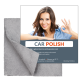 Carpolish microvezeldoek zacht, grijs 50x50cm
