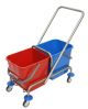 Dubbele rolemmer RVS 2x 17ltr of 2x 25ltr. 