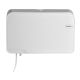Euro White Quartz duo coreless toiletrolhouder wit