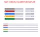 Elive Aluminium steel met 3 gaten 150cm