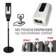 Touch free dispenser op verstelbare standaard, inclusief 3 nozzles (vloeibaar/gel/foam)