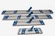 Wisdoekhouder Aluminium  (diverse maten)