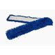 Zwabberhoes Acryl met drukknopen 160cm Blauw