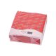 AIRLAID Servetten,  1/4 vouw, Rood, ds. 12x50st.(600), 40x40 cm