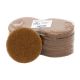 IVO Power Brush XL/OrbiPro Tan pads, 5 st