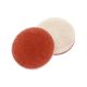 IVO Power Brush XL/OrbiPro Diamond ferrzon pads coarse red 170mm, 2st.