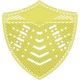 SHIELD Urinoirmatjes Lemon Geel, pak 10 stuks