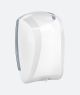 Elive line 2 mini Poetsroldispenser center feed, wit, met voorlader.
