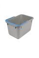 Numatic Grijze emmer 17 liter met blauwe hendel
