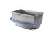 Numatic Grijze emmer 18 liter met blauwe hendel