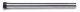 Numatic 32 mm rechte buis RVS