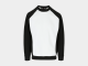 BORIS Sweater WIT/ZWART