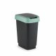 Twist afvalbak 10L Zwart/Groen