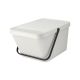 Afvalemmer l.grijs Sort & Go Stapelbaar 20L