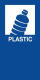 Magneetsticker Plastic Donker Blauw