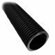 Slang op rol 32 mm 20 meter zwart
