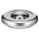 Vlamdovende aluminium asbak per 5 stuks