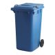 Container met papiergleuf en slot