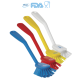 Vikan Medium Afwasborstel met Schraaprand 28 cm