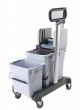 Vileda rolemmer dubbel 25lt + 8lt. met strengenmoppers