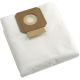 1 afsluitbare micro-fleece filterzak (5 stuks)